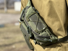 Военная поясная сумка тактическая Swat армейская сумка бананка Tactic штурмовая сумка поясная Олива (9010-olive) - изображение 6