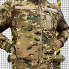 Зимняя мужская Куртка Single Sword с капюшоном Softshell на двойном флисе мультикам размер XXL - изображение 3