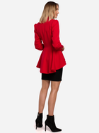 Піджак подовжений жіночий Made Of Emotion M529 2XL Red (5903068490385) - зображення 4