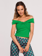 Блузка жіноча Made Of Emotion M680 XL Зелена (5903887666411) - зображення 1