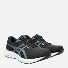Чоловічі кросівки для бігу ASICS Gel-Contend 8 1011B492-011 40 (7US) 25. 2 см Чорний/Синій (4550456740693) - зображення 2