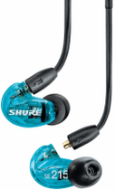 Słuchawki Shure Aonic 215 Blue (SE215DYBL+UNI-EFS) - obraz 2