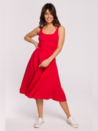 Sukienka Sundress BeWear B218 1130303 S Czerwona (5903887654197) - obraz 3
