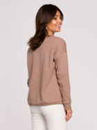 Bluza damska bez kaptura elegancka BeWear B225 1130344 L Cappuccino (5903887655873) - obraz 2