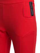 Spodnie slim fit damskie Made Of Emotion M493 XL Czerwone (5903068475399) - obraz 4