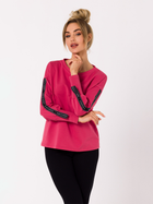 Bluza damska bez kaptura Made Of Emotion M727 XL Koralowa (5903887695558) - obraz 4