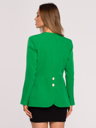 Піджак класичний жіночий Made Of Emotion M665 2XL Green (5903887663373) - зображення 2