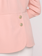 Піджак класичний жіночий Made Of Emotion M665 M Powder Pink (5903887663298) - зображення 6