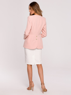 Піджак класичний жіночий Made Of Emotion M665 XL Powder Pink (5903887663311) - зображення 5