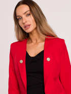 Піджак класичний жіночий Made Of Emotion M665 S Red (5903887663205) - зображення 4
