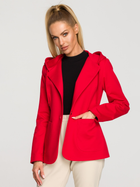 Піджак подовжений жіночий Made Of Emotion M691 XL Red (5903887672306) - зображення 1