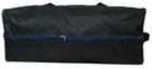 Велика складана дорожня сумка, баул із кордури 105 л Ukr Military 85х38х34 см (sum0021365) Чорний - зображення 6