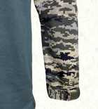 Тактическая сорочка утепленнаая Убакс 100% Хлопок - Хаки+Пиксель р.60 - изображение 3