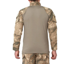 Сорочка чоловіча тактична бойова з довгим рукавом, футболка армійська для військових та армії ЗСУ, Хакі M - зображення 3
