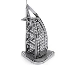 3D металевий пазл і сувенір Башня арабів / Burj Al Arab