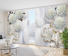 Фото Штори PHOTODECOR "3D квіти 2"