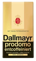 Кофе молотый Dallmayr Prodomo Entcoffeiniert без кофеина, 500г