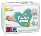 Chusteczki nawilżane Pampers Sensitive Baby Wipes 3 x 52 szt (8001841062556) - obraz 1