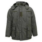 Куртка тактична з врізними кишенями Ріп-Стоп Сіра (полин) 58 - зображення 1