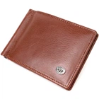 Шкіряний чоловічий гаманець ST Leather 11,5х8х1 см 000270793
