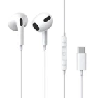 Проводные наушники-вкладыши с микрофоном Baseus Encok c17 USB type C White (NGCR010002)