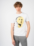 T-shirt męski z nadrukiem Antony Morato MMKS02166FA100144-1000 S Biały (8052136245789) - obraz 1