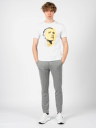 T-shirt męski z nadrukiem Antony Morato MMKS02166FA100144-1000 S Biały (8052136245789) - obraz 3