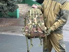 Тактичний рюкзак штурмовий Tactic Raid рюкзак військовий 40 літрів woodland (601-woodland) - зображення 9