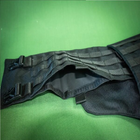 Плитоноска с установкой боковой и кевларовой защиты Kirasa KI101 черный - изображение 4