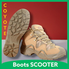 Короткі тактичні черевики Scoote Скутер Койот 45 - зображення 3