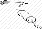 Глушитель BOSAL 281-093 Citroen Jumper; Peugeot Boxer; Fiat Ducato 1352368080, 1344237080, 1726PN