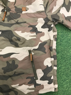 Армейская куртка анорак с капюшоном Brandit Мультикам XL (Kali) - изображение 4