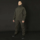 Військовий штормовий вітро-вологозахисний костюм Softshell Gen.II Оливковий L (Kali) - зображення 5