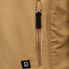 Армейская флисовая куртка Brandit материал Rip-Stop Койот M (Kali) - изображение 4