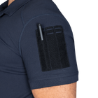 Поло футболка мужская тактическая полевая универсальная для силовых структур Camotec 7187(XXL) Синий (OPT-10601) - изображение 3