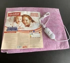 ​Электрическая простыня Yasam 120*160 см,100% натуральной х/б , электропростынь, электрическое покрывало розовое Турция