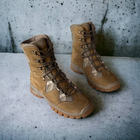 Берцы ботинки тактическая обувь теплые Зима до - 25 натуральная гидрофобная кожа Premium усиленная пятка и носок 41 - изображение 2