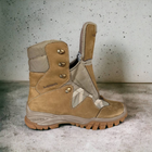 Берці черевики тактичне взуття теплі Зима до - 25 натуральна гідрофобна шкіра Premium посилена п'ята та носок 43 - зображення 4