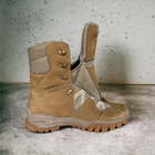 Берцы ботинки тактическая обувь теплые Зима до - 25 натуральная гидрофобная кожа+шерсть Premium усиленная пятка и носок 43 - изображение 4