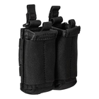 Подсумок 5.11 Tactical для магазинов Flex Double Pistol Mag Pouch 2.0 (Black) - изображение 4