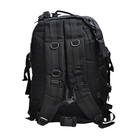 Рюкзак Tactical 3D тактическая сумка для переноски вещей Черный 40л (3DBlack) - изображение 3