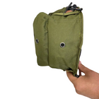 Сумка Tactical 098 Olive тактическая сумка для переноски вещей 23,5х6х12 см (TS098-Olive) - изображение 4