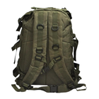 Рюкзак Tactical 3D Olive тактическая сумка для переноски вещей 40л (3DOlive) - изображение 3