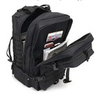 Рюкзак America Cam тактическая сумка для переноски вещей 35л Черный (A-Black) - изображение 7
