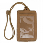 Чехол Sturm Mil-Tec для ID-бейджа ID Card Case (Coyote) 13,5x9x0,5 cm