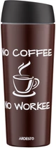 Термокружка ARDESTO Coffee Time 450 мл Нержавеющая сталь Коричневый (AR2645CB)