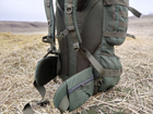Туристичний великий рюкзак Tactic похідний військовий рюкзак рюкзак на 90 л тактичний рюкзак Олива (new-tur90-olive) - зображення 6
