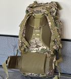Туристический большой рюкзак Tactic походной военный рюкзак на 65 л тактический рюкзак Мультикам (ta65-multicam) - изображение 5