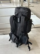 Туристичний великий рюкзак Tactic похідний військовий рюкзак рюкзак на 90 л тактичний рюкзак Чорний (new-tur90-black) - зображення 7