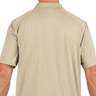 Футболка 5.11 Tactical поло Helios Short Sleeve Polo (Silver Tan) 3XL - изображение 4